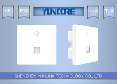 China AC750 Dual-Band 2.4Ghz +5.8Ghz 48V 802.3af In Wall WiFi Access Point For Home, Hotel, Hospital - Model PW740 supplier