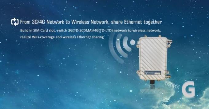 IP65 Standard Outdoor 4G LTE Router With Huawei LTE Module Inside