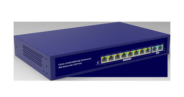 Auto - Negotiation Auto MDI / MDIX POE Network Switch 8 POE Ports 1 Uplink Port